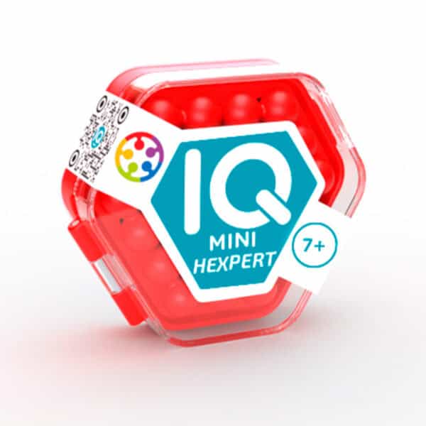 Red IQ Mini Hexpert puzzle packaging