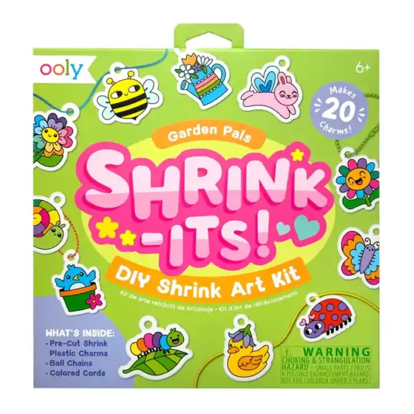 Garden Pals DIY Shrink Art Kit box front view