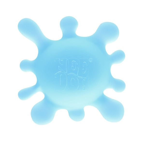 Blue splash-shaped stress ball