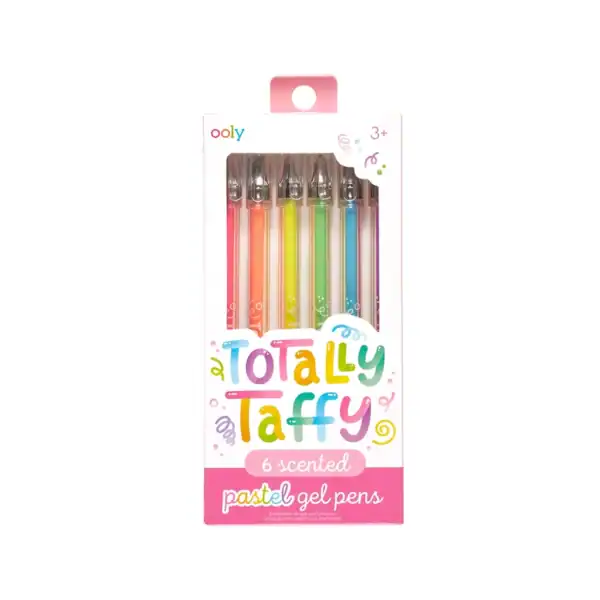 Colorful scented pastel gel pens set