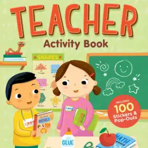 I Want to Be a Teacher Activity Book Cover