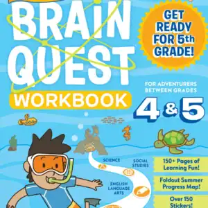 Summer learning workbook for grades 4 and 5.