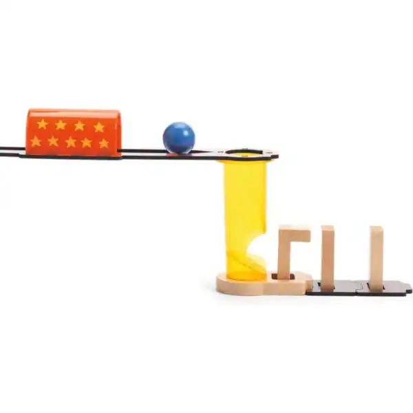 Colorful educational ball track puzzle toy