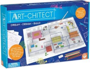 Art-chi-tect box with 3D home design kit.