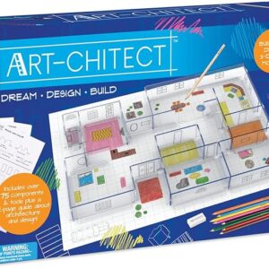 Art-chi-tect box with 3D home design kit.