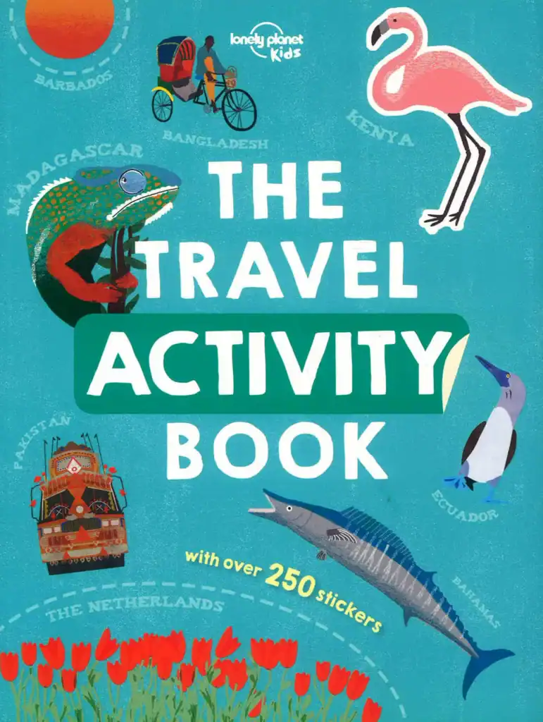 Lonely Planet Kids Travel Activity Book Cover