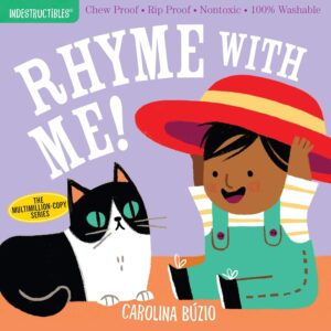Children's book cover featuring a cat and kid.