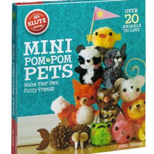 Mini Pom-Pom Pets crafting book cover.