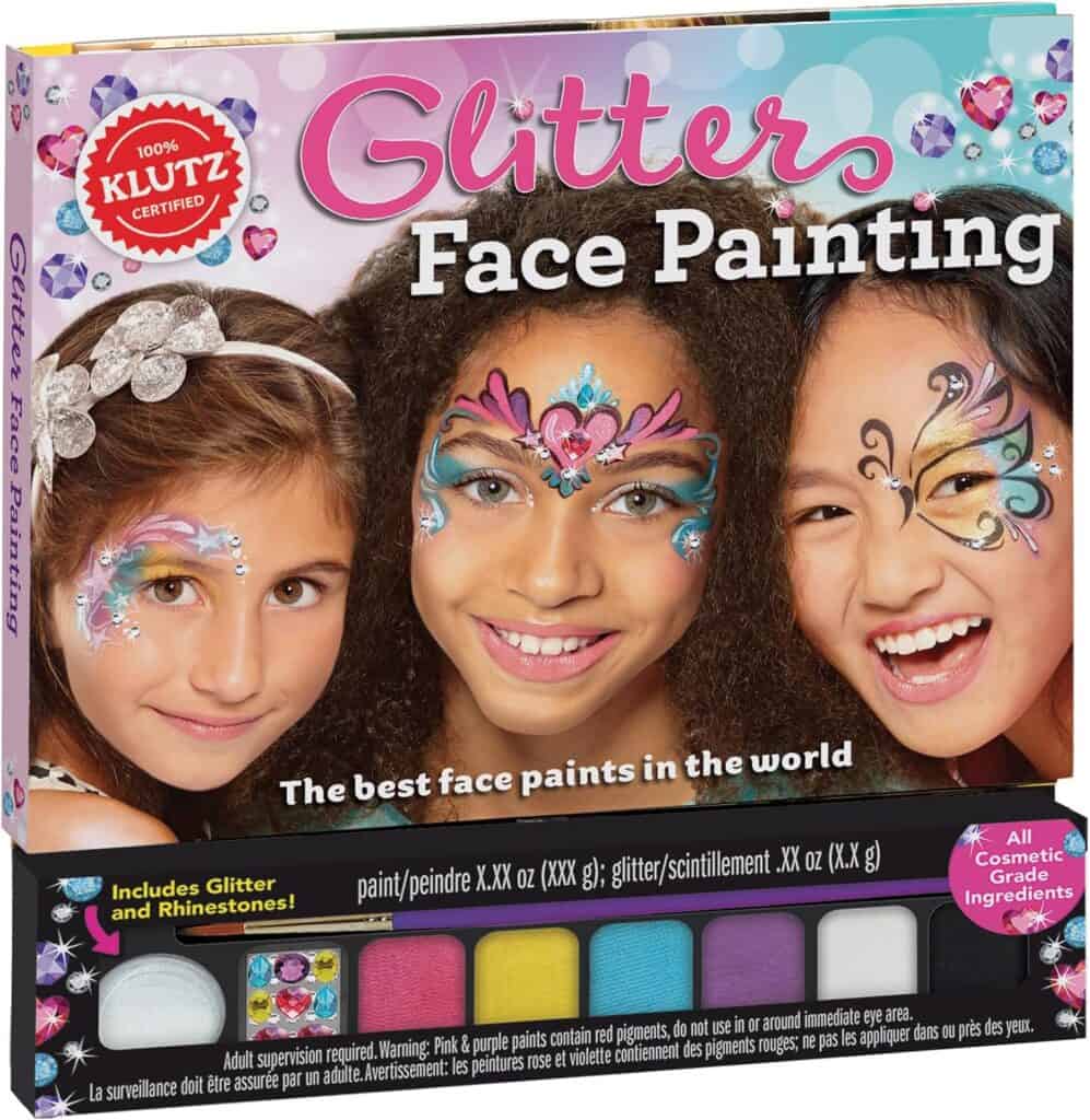 Klutz glitter face painting kit for kids
