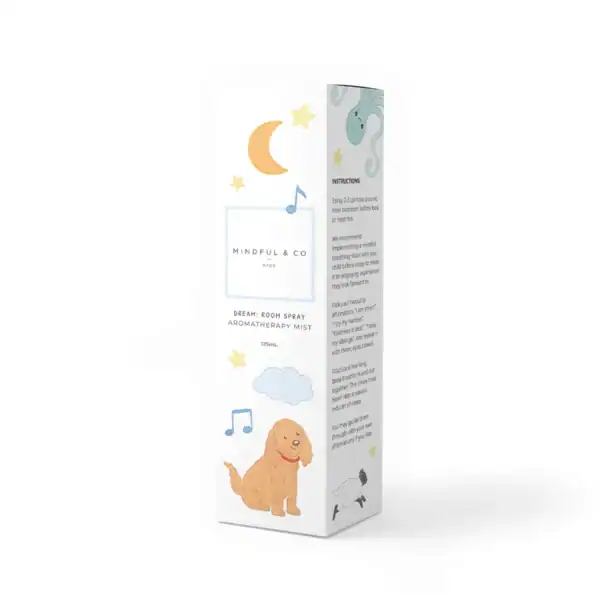 Mindful & Co Kids Aromatherapy Mist packaging