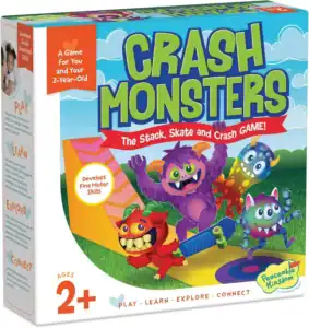 Crash Monsters board game for kids ages 2+
