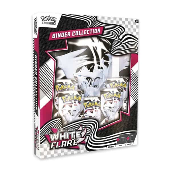 Pokemon Scarlet Violet White Flare binder collection box