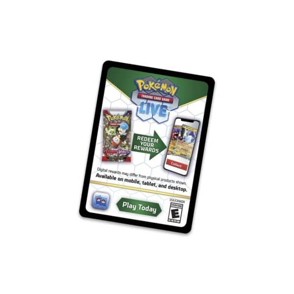 Pokémon Trading Card Game Live promotional card.