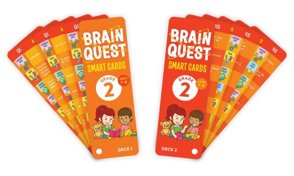 Brain Quest smart cards for grade 2.