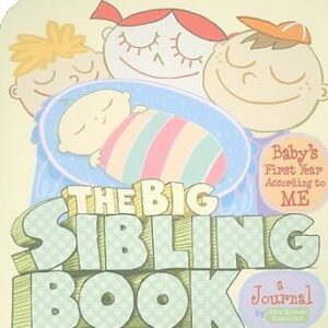 The Big Sibling Book cover with cartoon family