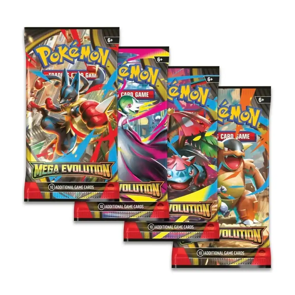 Mega Evolution Pokémon card packs
