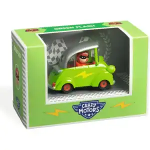 Green Flash toy car in package
