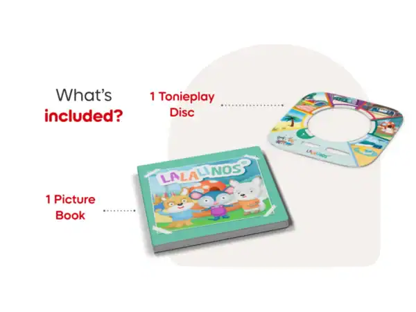 Tonieplay Disc and Lalalinos Picture Book included