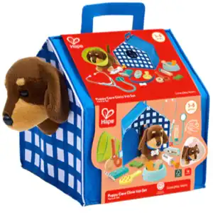Hape Puppy Care Clinic Vet Set for kids