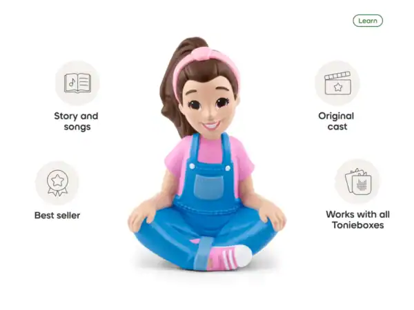 Toy figure with story, songs, works with Tonieboxes.