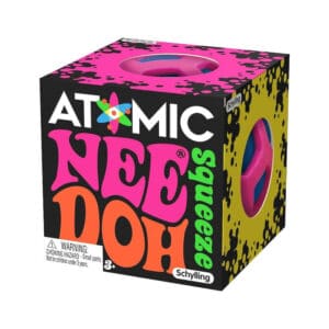 Atomic Nee Doh squeeze toy packaging
