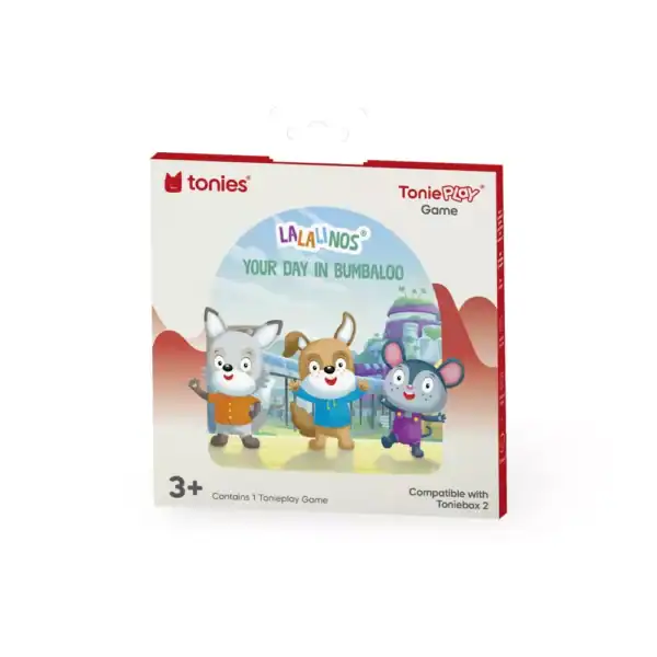 Lalalinos game box with animal characters.