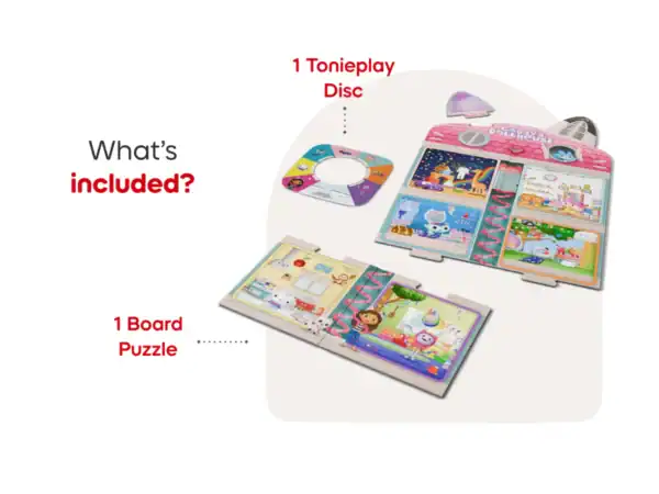 Tonieplay disc and board puzzle set contents