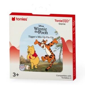Winnie the Pooh game box illustration for Toniebox.