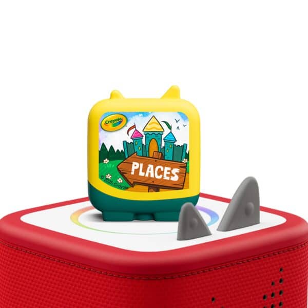 Crayola toy with places theme on speaker