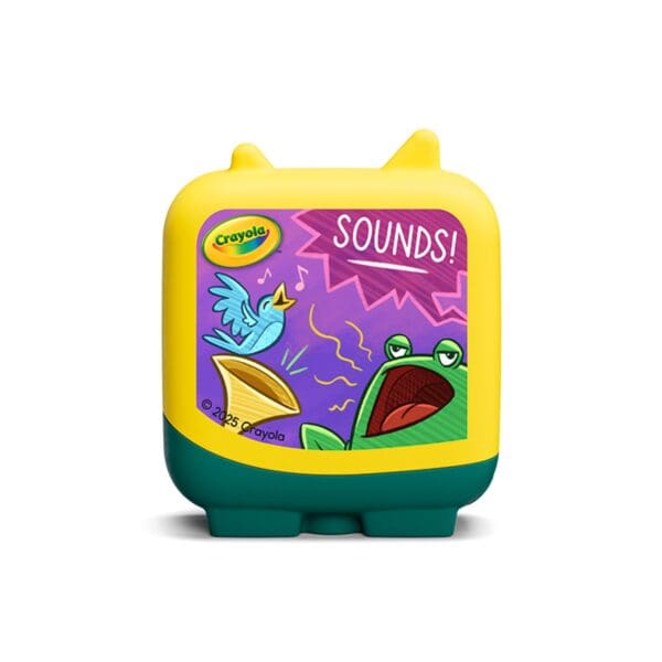 Crayola Sounds sensory play pack for children.