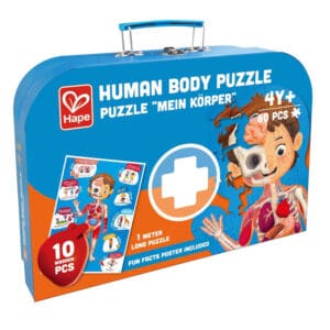 Hape human body puzzle toy for kids, 4 years+