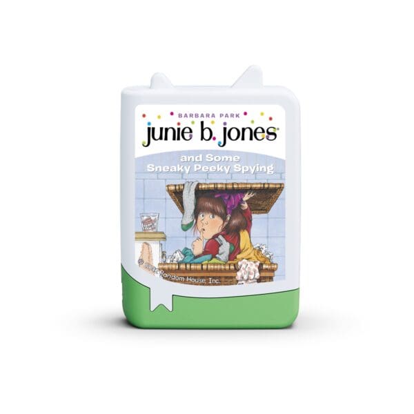 Junie B. Jones book cover with spying theme.