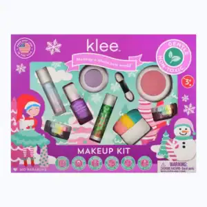 Klee non-toxic kids' makeup kit with gentle ingredients.