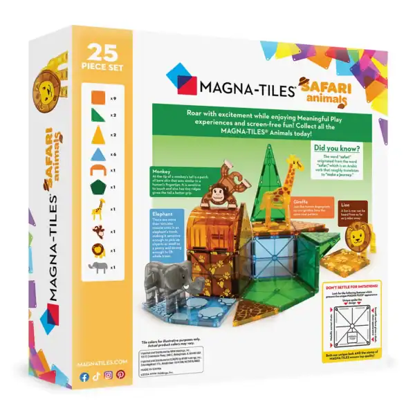 25-Piece Safari Animals Set - Image 2