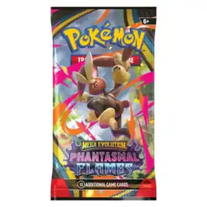 Pokémon Phantasmal Flames trading card pack