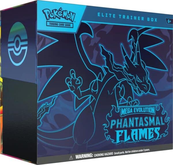 Pokémon Elite Trainer Box, Mega Evolution Phantasmal Flames.