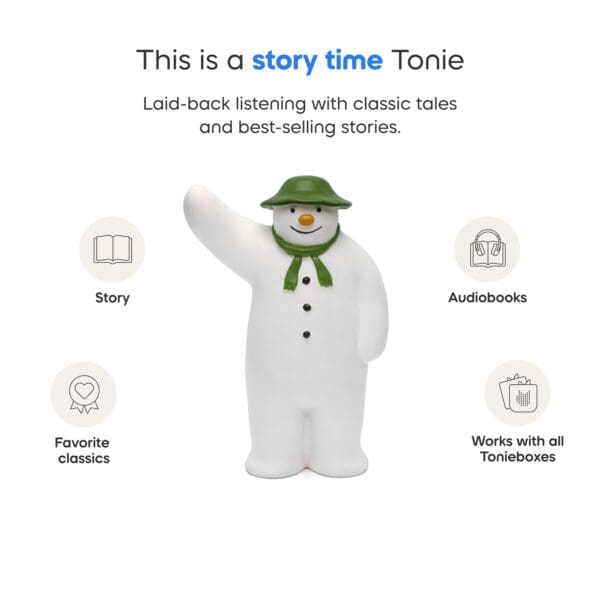 Story time Tonie snowman with classic tales.
