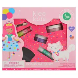 Klee Kids Pompom Fairy mineral play makeup set.