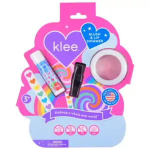 Klee kids blush and lip shimmer set