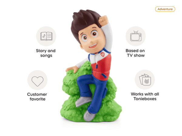 Adventure character figure for Tonieboxes, TV show-based.