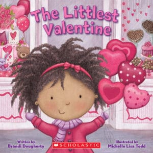 The Littlest Valentine children's book cover art.