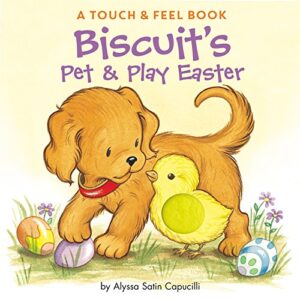 Biscuit's Easter touch and feel book cover.