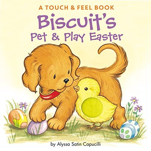 Biscuit's Easter touch and feel book cover.
