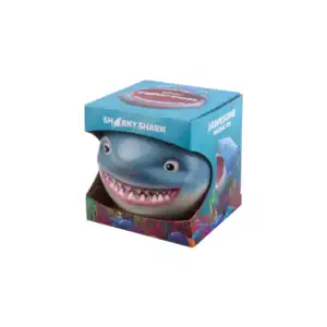 Sharky Shark jawesome water toy in colorful box