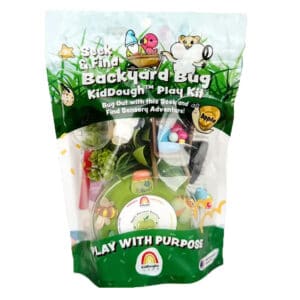 Backyard Bug Play Kit, sensory exploration toy.