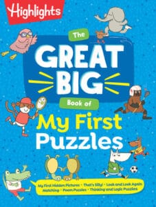 Cover of 'The Great Big Book of My First Puzzles'