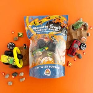Monster Truck KidDough Play Kit with toys