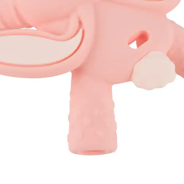 Close-up of pink rubber toy