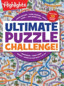Ultimate Puzzle Challenge book cover.