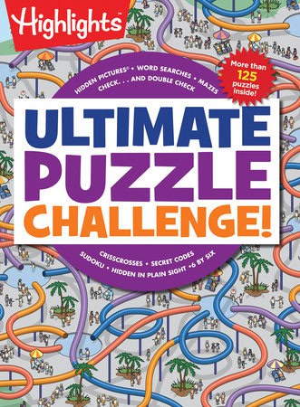 Ultimate Puzzle Challenge book cover.